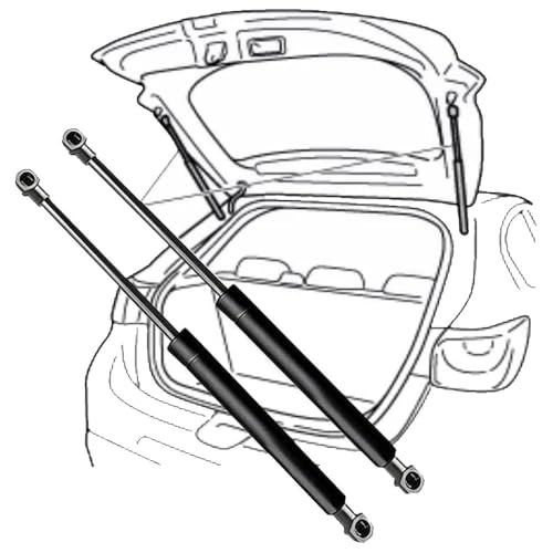 Lindazen Stützstange für den Kofferraum der Heckklappe des Autos für Passat Estate (B8) 2014-2019 Stoßdämpfende Gasfeder-Stützstange von Lindazen