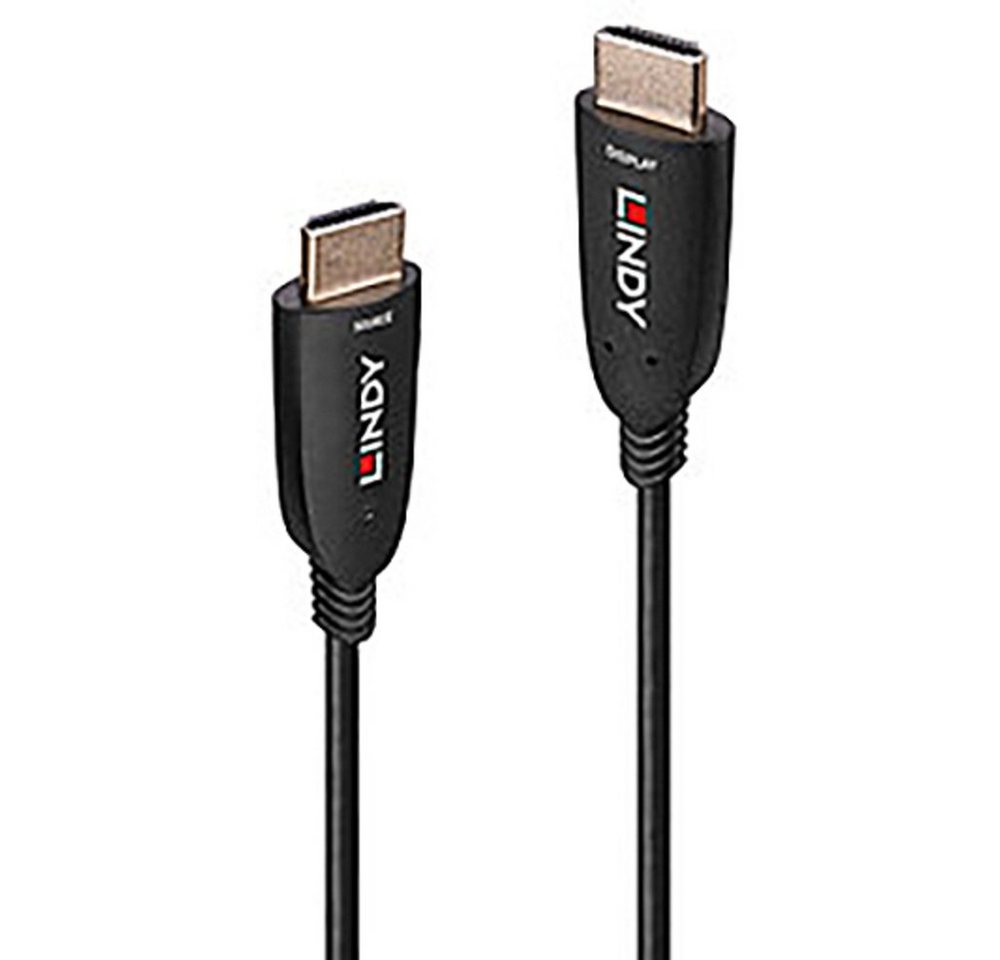 Lindy LINDY HDMI Anschlusskabel HDMI-A Stecker 10.00 m Schwarz 38510 8K UHD HDMI-Kabel, (10.00 cm) von Lindy