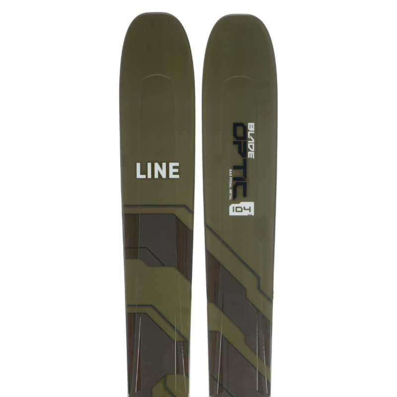 Line Blade Optic 104 Alpine Skis Grün 185 von Line