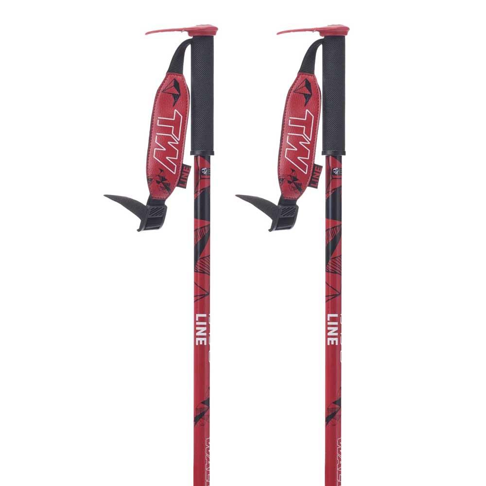Line Wallischtick Poles Rot 105 cm Line Wallischtick Poles Rot 105 cm von Line