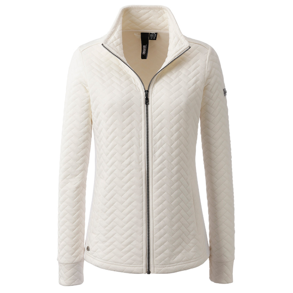 LPO - funktionelle, modische Stretch Fleece Jacke Yuki, beige weiß von Linea Primero