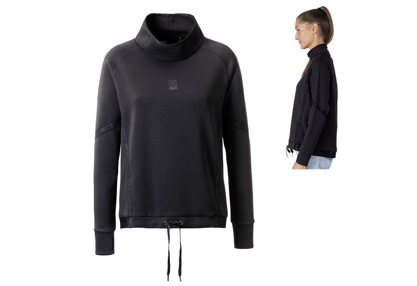 Linea Primero Strickfleecejacke LPO - modisches, funktionelles Sweatshirt Sportjacke Jette, schwarz Linea Primero Strickfleecejacke LPO - modisches, funktionelles Sweatshirt Sportjacke Jette, schwarz von Linea Primero
