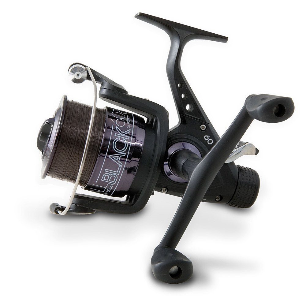 Lineaeffe All Black Carpfishing Reel Schwarz 60 von Lineaeffe