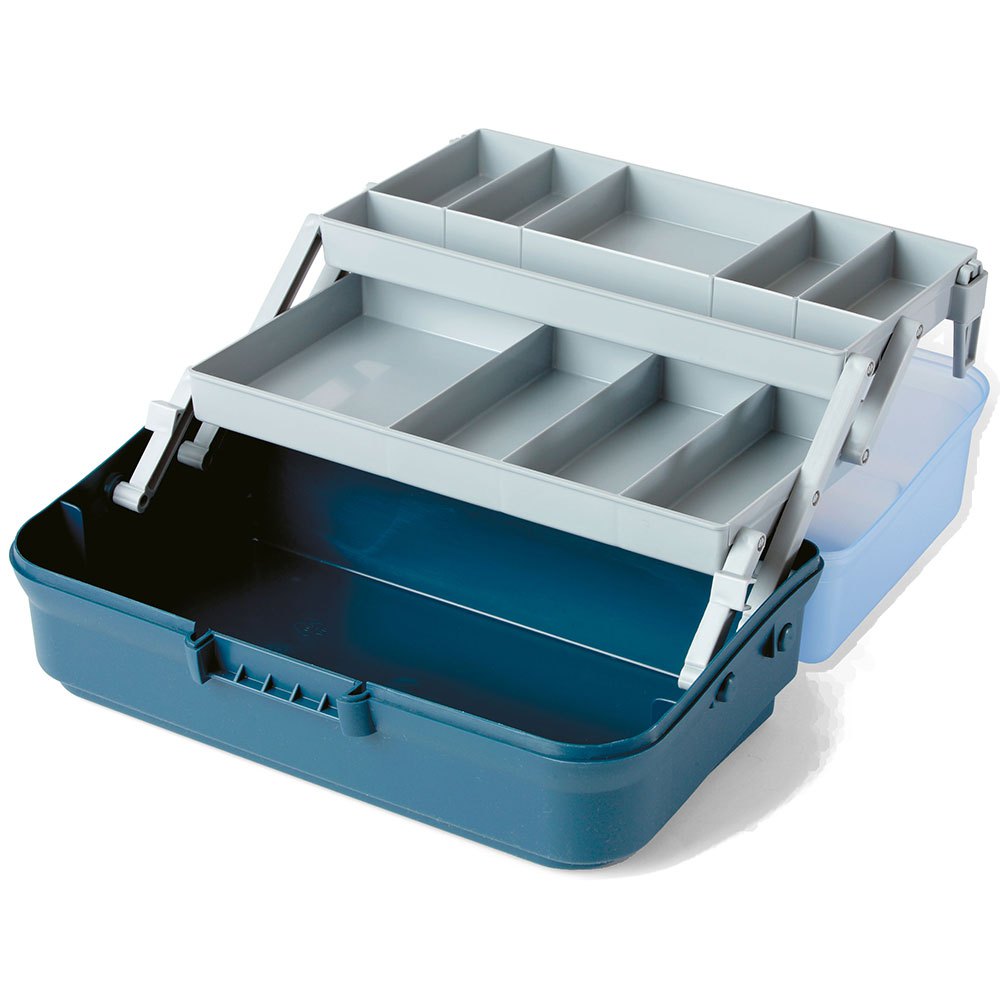 Lineaeffe 2 Trays Transparent Cover Fishing Box Blau Lineaeffe 2 Trays Transparent Cover Fishing Box Blau von Lineaeffe