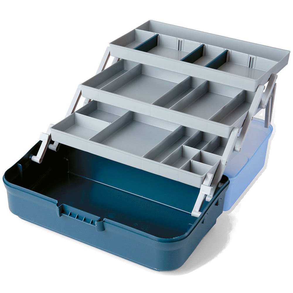 Lineaeffe 3 Trays Transparent Cover Fishing Box Blau Lineaeffe 3 Trays Transparent Cover Fishing Box Blau von Lineaeffe