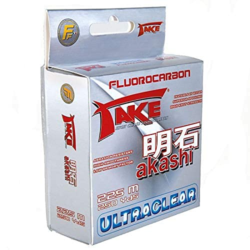 Lineaeffe Take Akashi Fluorocarbon 225m 0,30mm 13,0kg ultraclear von Lineaeffe