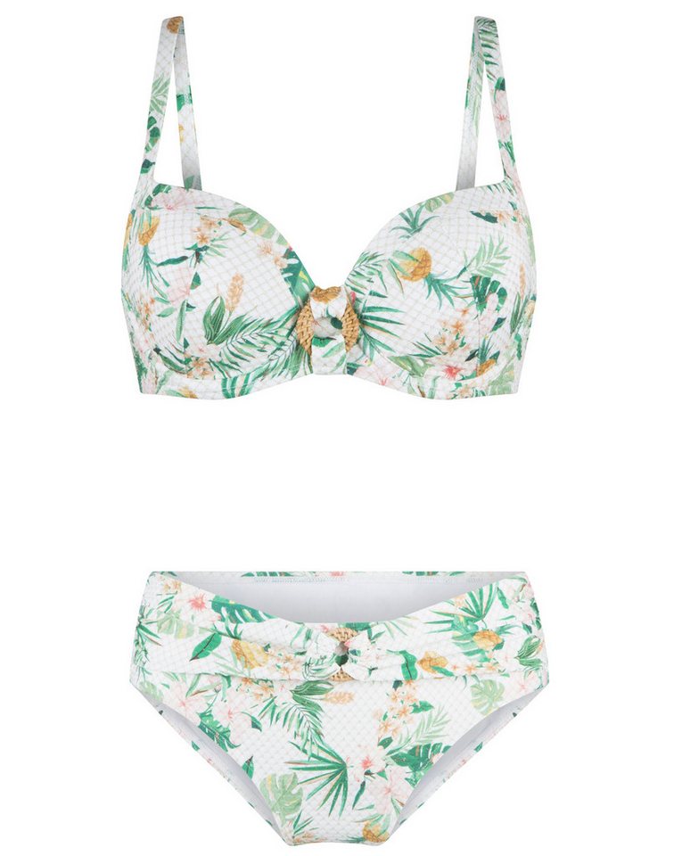 LingaDore Bügel-Bikini Botanic Print Bikini mit Bügel und Schale LingaDore Bügel-Bikini Botanic Print Bikini mit Bügel und Schale von LingaDore