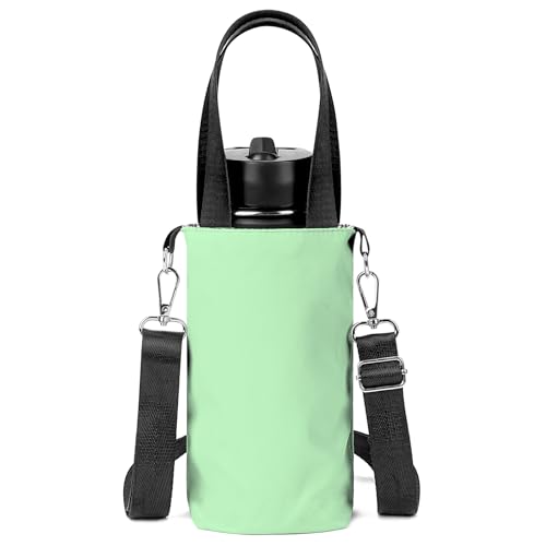 Linkidea Tragetasche für Wasserflaschen, kompatibel mit Owala FreeSip 680 ml, 907 ml, Yeti Rambler Bottle 740 ml, Hydro Flask, IRON°Flask, Contigo, Wasserflaschenhalter, Crossbody-Tasche mit Griff, von Linkidea