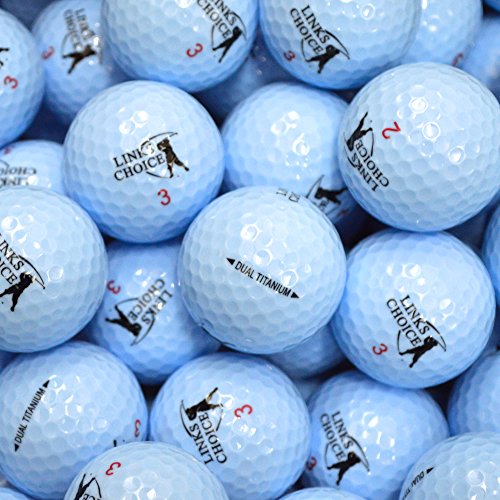 Links Choice Golfbälle, 100 Stück, Blau von Links Choice