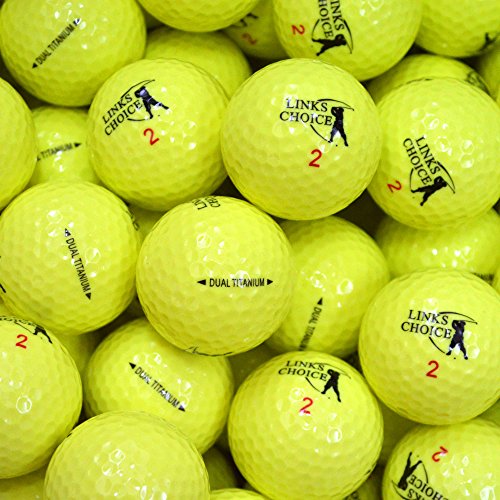 Links Choice Golfbälle, 24 Stück, Gelb Links Choice Golfbälle, 24 Stück, Gelb von Links Choice
