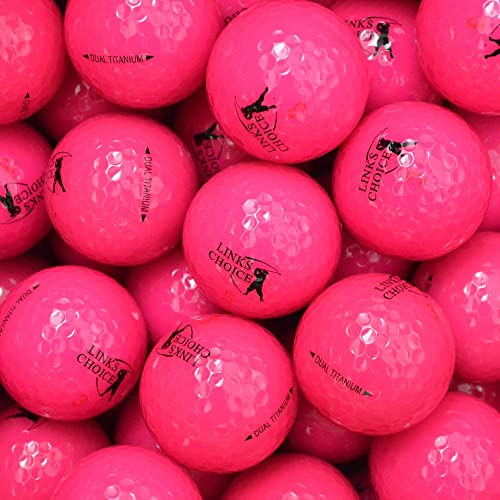 Links Choice Golfbälle, 24 Stück, Rosa von Links Choice