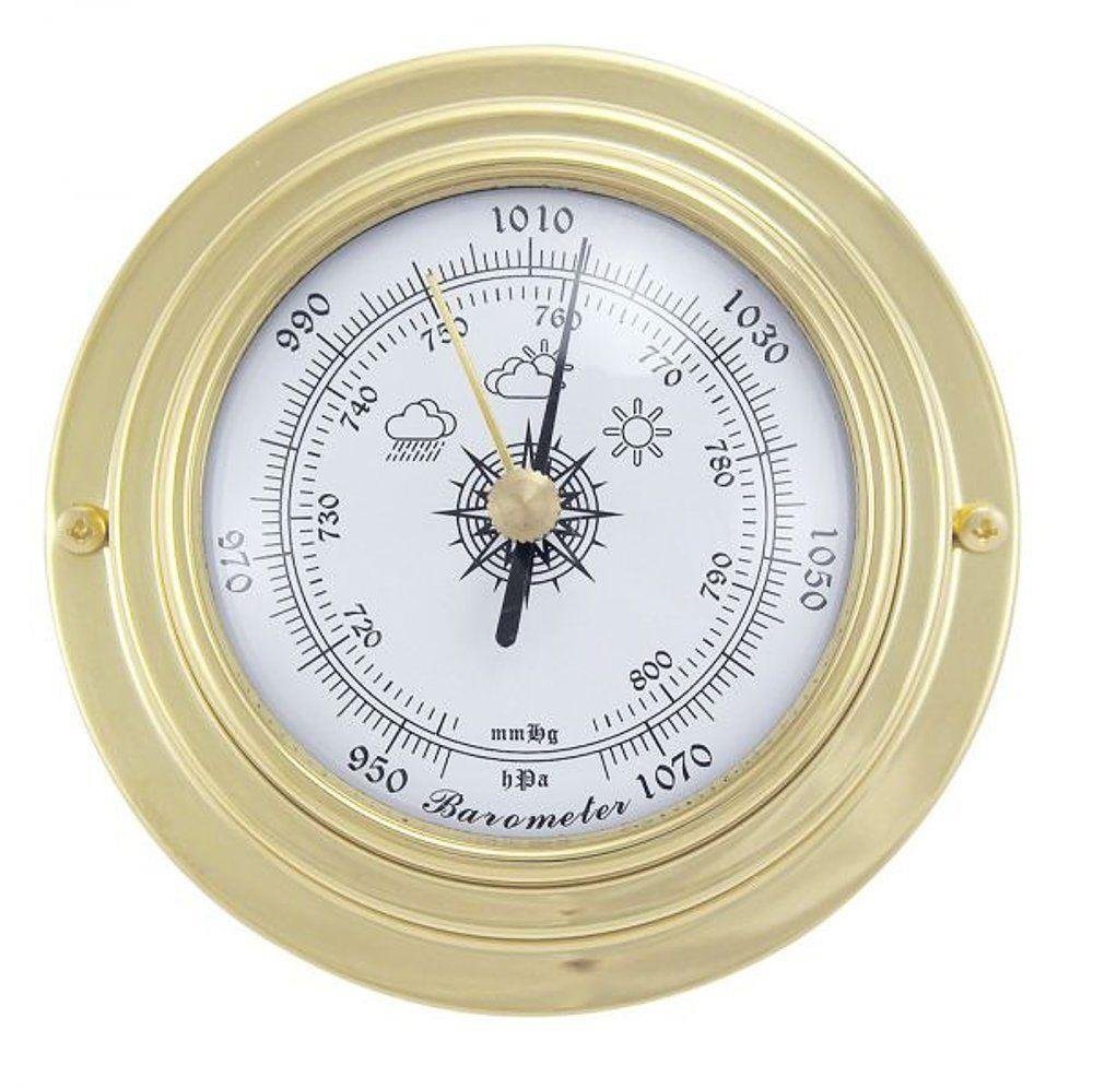 Linoows Dekoobjekt Barometer, Maritimes Schiffsbarometer Ø 10 cm, funktionsgetreue Dekoration Linoows Dekoobjekt Barometer, Maritimes Schiffsbarometer Ø 10 cm, funktionsgetreue Dekoration von Linoows