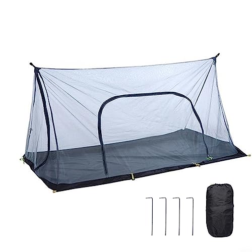 Camping-Netz-Zelt, Mücken, ultraleichtes Insektenschutznetz, Innenzelt, Innenzelt, Schild für Outdoor, Camping, Reisen (A) von Lioaeust