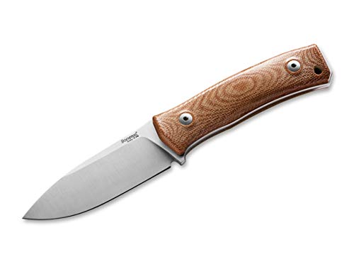 LionSteel Unisex – Erwachsene M4 Brown Micarta Feststehendes Messer, Braun, 20,5 cm von LionSteel
