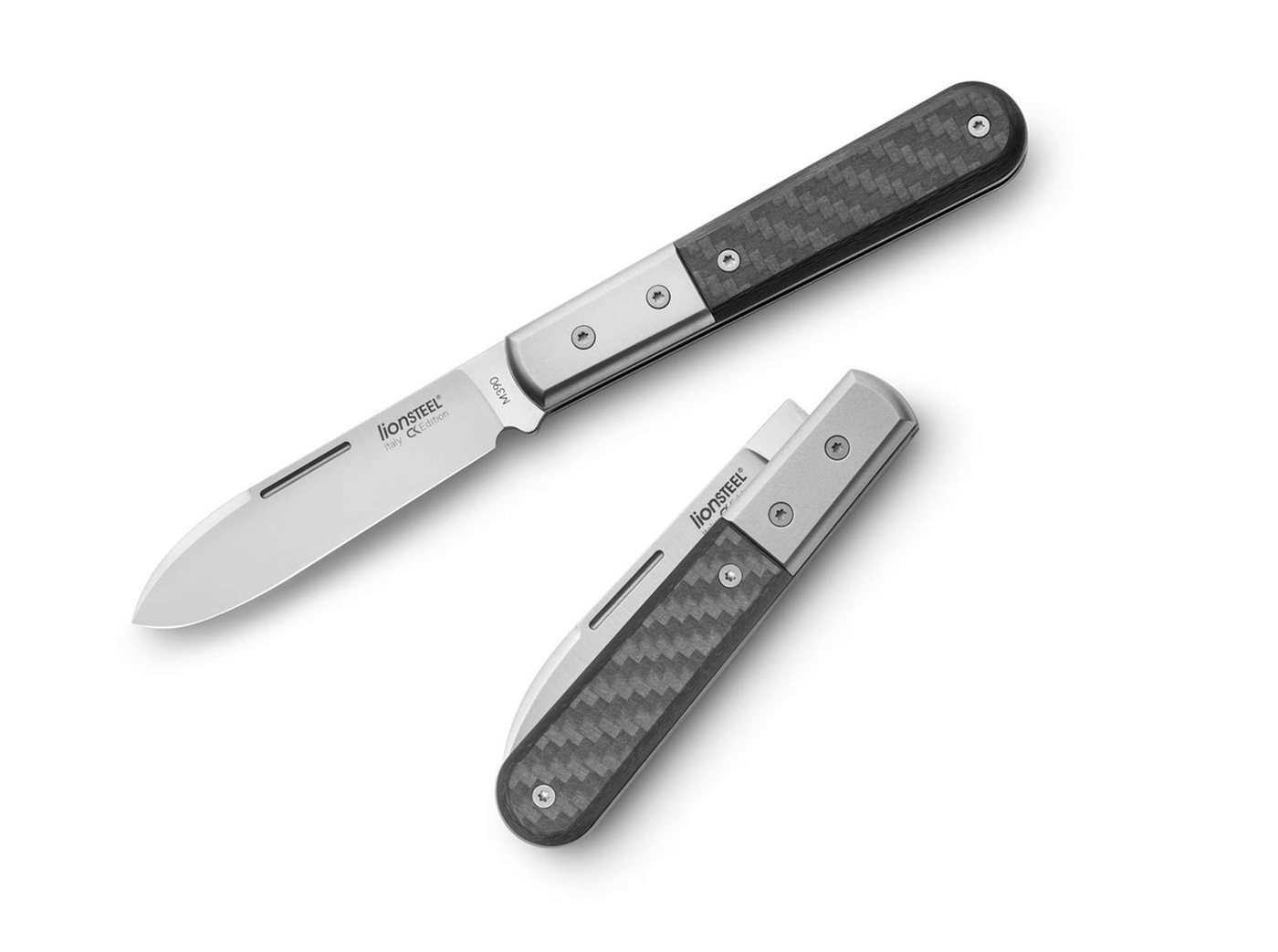 LionSteel Taschenmesser LionSteel Roundhead Barlow CF LionSteel Taschenmesser LionSteel Roundhead Barlow CF von LionSteel