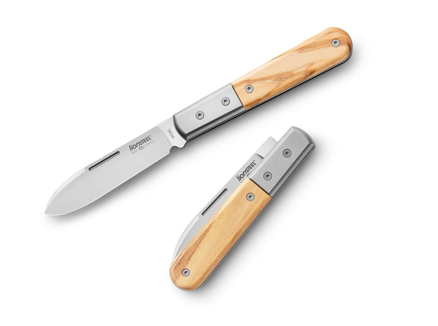 LionSteel Taschenmesser LionSteel Roundhead Barlow Olive Wood LionSteel Taschenmesser LionSteel Roundhead Barlow Olive Wood von LionSteel