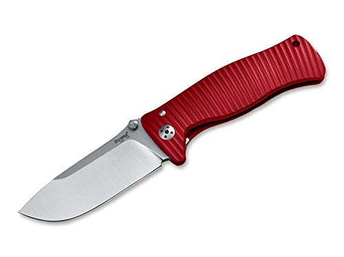 LionSteel Unisex – Erwachsene SR-1 Aluminium Red Taschenmesser, Rot, 21,1 cm von LionSteel