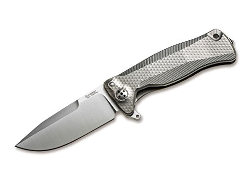 LionSteel Unisex – Erwachsene SR22 Titan Grey Taschenmesser, grau, 18,0 cm von LionSteel