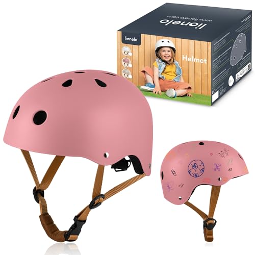 LIONELO Helmet Schutzhelm für Kinder, verstellbar 50-56 cm, Kinnschutz, Intertek zertifizierter Helm für Mädchen und Jungen, Größe S LIONELO Helmet Schutzhelm für Kinder, verstellbar 50-56 cm, Kinnschutz, Intertek zertifizierter Helm für Mädchen und Jungen, Größe S von Lionelo