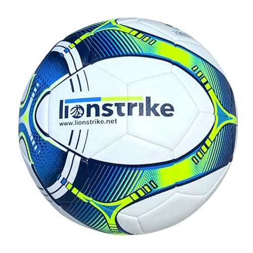 Lionstrike Club-Standard Fußball-Trainingsball mit NeoBladder-Technologie, Trainingsball auf Vereins- und Liga-Niveau in regulärer Größe und Gewicht, entwickelt mit weicherer Haptik für bessere von Lionstrike