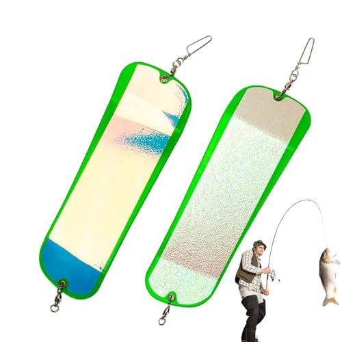 Liqzirtu Angel-Sprungbrett – Seitenhobelbretter zum | 28cm Sea Lures Hobelbretter | Reflektierende Meeresköder-Hobelbretter, doppelseitige UV-Aufkleber, Angelwerkzeug für Meeresfischköder von Liqzirtu