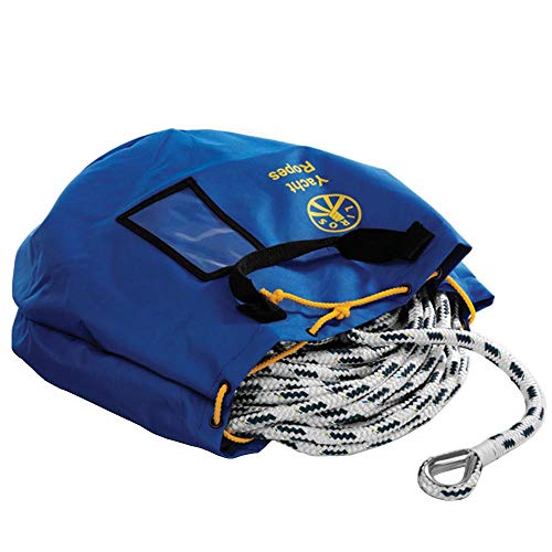 Liros Handy-Anchor Ankerleine 10mm 20m Weiß-Blau mit 10m Blei-Einlage NIRO-Kausche Takling Polyester im blauen Sack Liros Handy-Anchor Ankerleine 10mm 20m Weiß-Blau mit 10m Blei-Einlage NIRO-Kausche Takling Polyester im blauen Sack von Liros