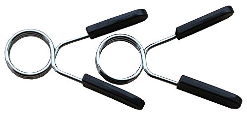 lisaro Federverschlüsse für 50mm Hantelstangen/Federclip/Spring Collar/Hantelschnellverschluss/Hantelverschlüsse | Lieferung pro Paar lisaro Federverschlüsse für 50mm Hantelstangen/Federclip/Spring Collar/Hantelschnellverschluss/Hantelverschlüsse | Lieferung pro Paar von lisaro