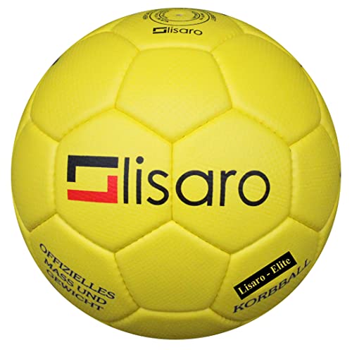 lisaro Korbball aus strapazierfähigem Kunstleder, Umfanf 56 bis 60 cm, und Gewicht 400 bis 500 g, Korbball Top Grip Korbball Farbe gelb lisaro Korbball aus strapazierfähigem Kunstleder, Umfanf 56 bis 60 cm, und Gewicht 400 bis 500 g, Korbball Top Grip Korbball Farbe gelb von lisaro