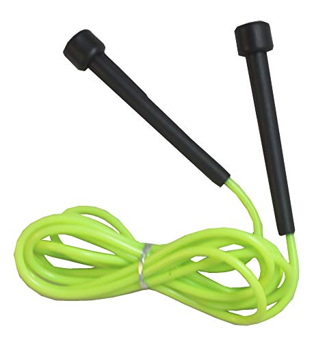 Lisaro Neon Springseil aus PVC 270cm | längenverstellbar | Ideal für Boxen, MMA, HIIT, Kampfsport, Kickboxen, Muay Thai, Thaiboxen, Intervalltraining & Double Unders von lisaro