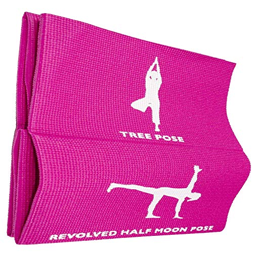 Lisaro Yogamatte/Pilatesmatte/Trainingsmatte | Faltbar, Leicht Tragbar & Rutschfest | 60x174cm & 4 mm Dicke | Ideal für Wochenendreisen, Ausflüge, Pilates, Gymnastik, Reise-Yoga-Matte Lisaro Yogamatte/Pilatesmatte/Trainingsmatte | Faltbar, Leicht Tragbar & Rutschfest | 60x174cm & 4 mm Dicke | Ideal für Wochenendreisen, Ausflüge, Pilates, Gymnastik, Reise-Yoga-Matte von Lisaro