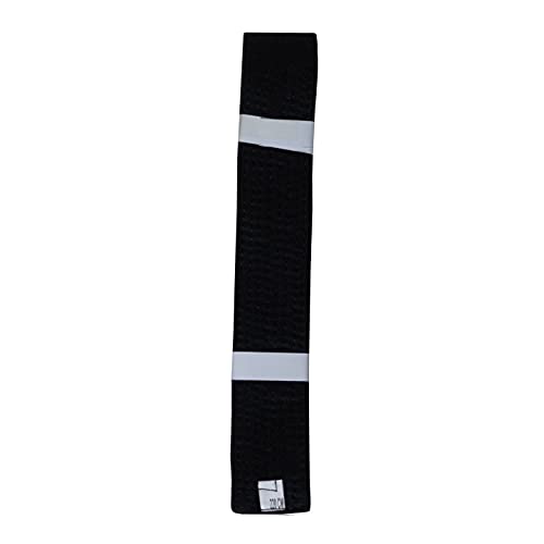 Lisaro kampfsportgürtel Karate Judo Taekwondo Ju Jutsu BJJ Gürtel Gr. 160-300 cm (schwarz, 240) von Lisaro