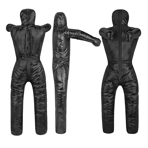 lisaro Brazilian UFC Jiu Jitsu Grappling Dummy, MMA Grappling, Ringerpuppe-Wrestling Dummy schwarz, Ungefüllt.170CM LRD-Model lisaro Brazilian UFC Jiu Jitsu Grappling Dummy, MMA Grappling, Ringerpuppe-Wrestling Dummy schwarz, Ungefüllt.170CM LRD-Model von Lisaro