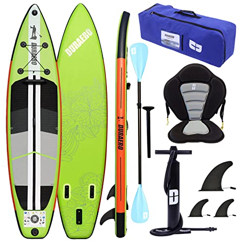 Stand up Paddling Board Aufblasbare SUP Board Set, Kajak Sitz, 330x76x15cm, Tragkraft bis 150Kg, Integrierte Kick-Pad, 3 Finnen,Adjustable Double Paddle, Green Stand up Paddling Board Aufblasbare SUP Board Set, Kajak Sitz, 330x76x15cm, Tragkraft bis 150Kg, Integrierte Kick-Pad, 3 Finnen,Adjustable Double Paddle, Green von Liszton