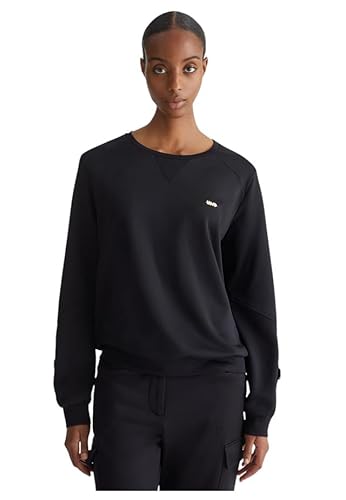 Liu Jo Sweatshirt mit Rundhalsausschnitt TF4149F0778 Schwarz von Liu Jo