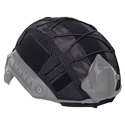 Bump Helm, Helmabdeckungsnetzhelm Helm Helm Helm Helmzubehör für Outdoor Airsoft Paintball Gear Schwarz Typ von Liummrcy