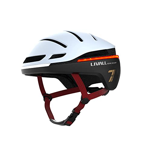 LIVALL Unisex – Erwachsene EVO21 Fahrradhelm, Weiß, S von LIVALL