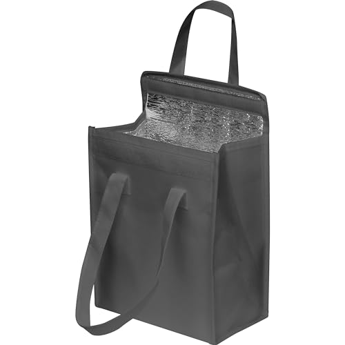 Kühltasche mit Klettverschluss / Farbe: schwarz von Livepac-Office