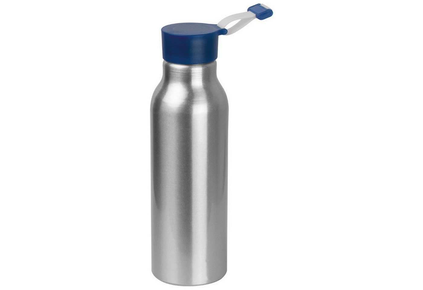 Livepac Office Trinkflasche Alu Trinkflasche / Füllvermögen von 600 ml / mit blauen Silikondeckel von Livepac Office