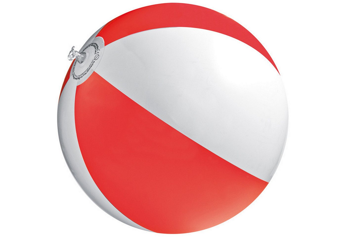 Livepac Office Wasserball Strandball / Wasserball / Farbe: rot-weiß von Livepac Office