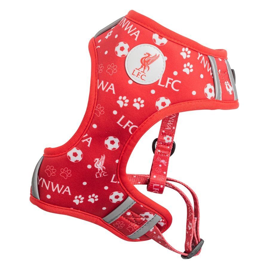 Liverpool Dog Harness - Rot/Weiß von Liverpool FC