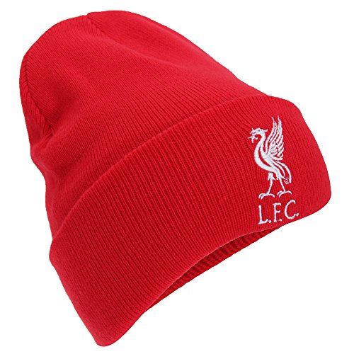 Liverpool F.C. Cuff Liverpool Strickmütze mit Manschette, Rot, Erwachsene von Liverpool FC