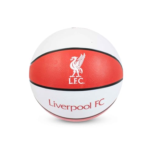 Hy-Pro Offiziell lizenzierter Liverpool FC Basketball, Größe 7, Weiß/Rot, für drinnen und draußen, für Kinder und Erwachsene Hy-Pro Offiziell lizenzierter Liverpool FC Basketball, Größe 7, Weiß/Rot, für drinnen und draußen, für Kinder und Erwachsene von Hy-Pro