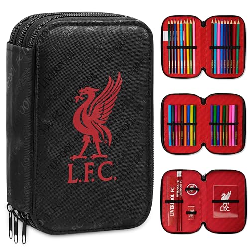 Liverpool FC Federmäppchen Jungen, Gefülltes Dreifach Mäppchen - Fussball Geschenke Jungen Liverpool FC Federmäppchen Jungen, Gefülltes Dreifach Mäppchen - Fussball Geschenke Jungen von Liverpool FC