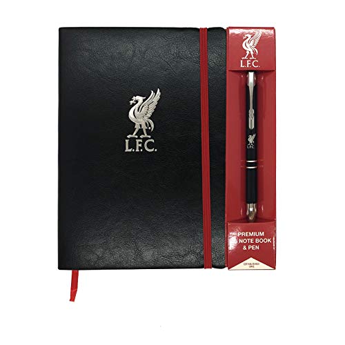 Liverpool FC - Premium-Notizbuch (A5) & Kugelschreiber - Offizielles Merchandise - Geschenk für Fußballfans von Liverpool FC