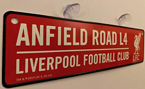 Liverpool Football Club Mini-Straßenschild, Rot Liverpool Football Club Mini-Straßenschild, Rot von Liverpool FC