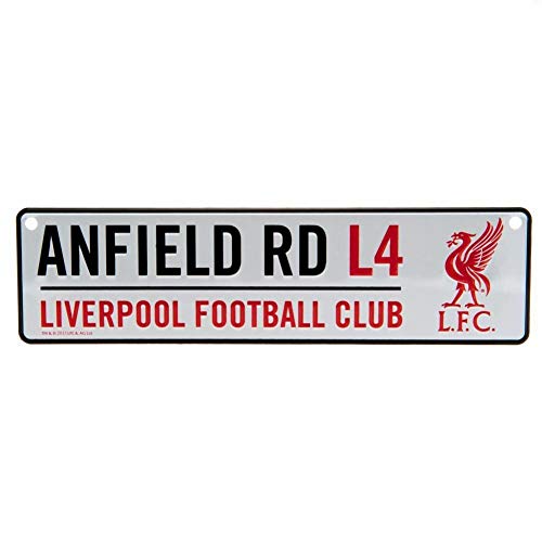 Liverpool LFC Football Hanging Window Anfield Road Metal Street Sign L4 Official von Liverpool FC