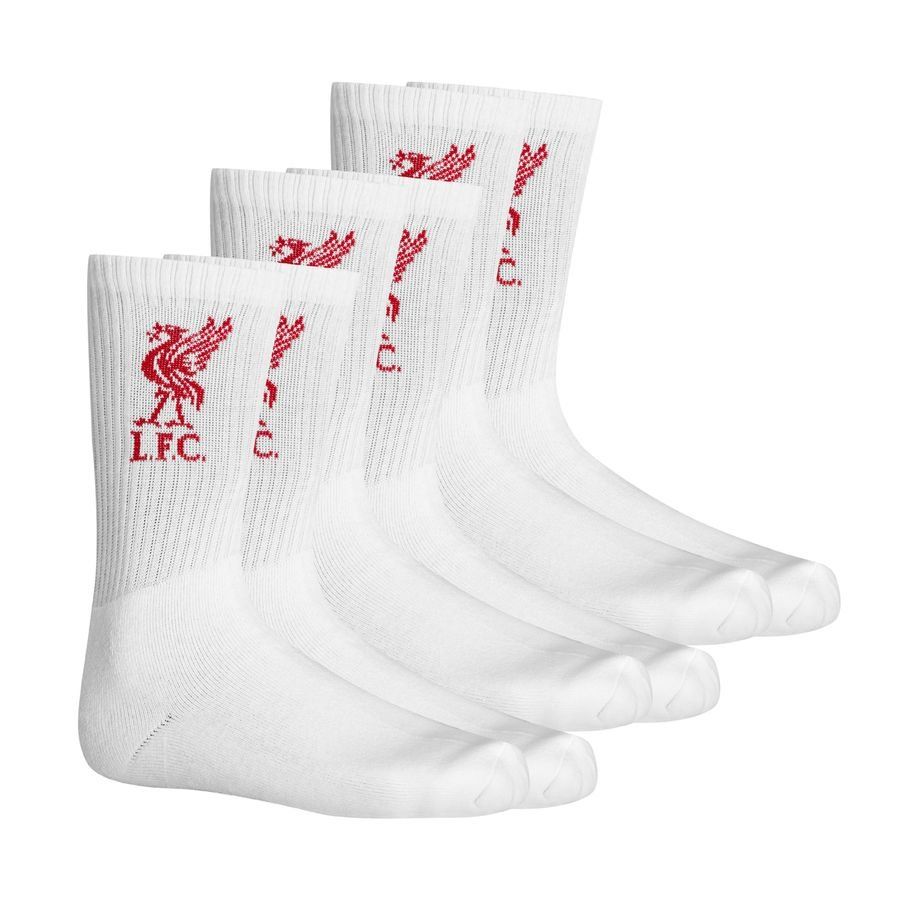 Liverpool Socken 3er-Pack - Weiß/Rot von Liverpool FC