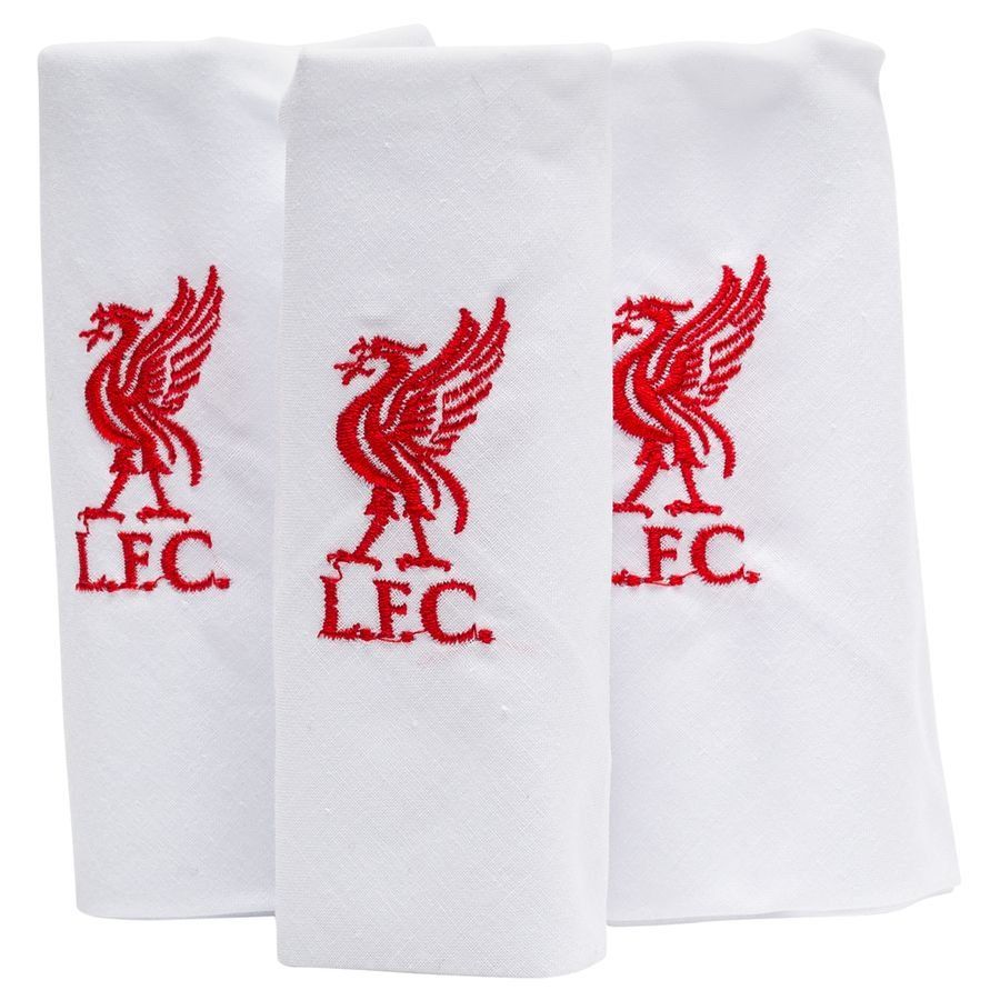 Liverpool Taschentücher Liverbird 3er-Pack - Weiß von Liverpool FC