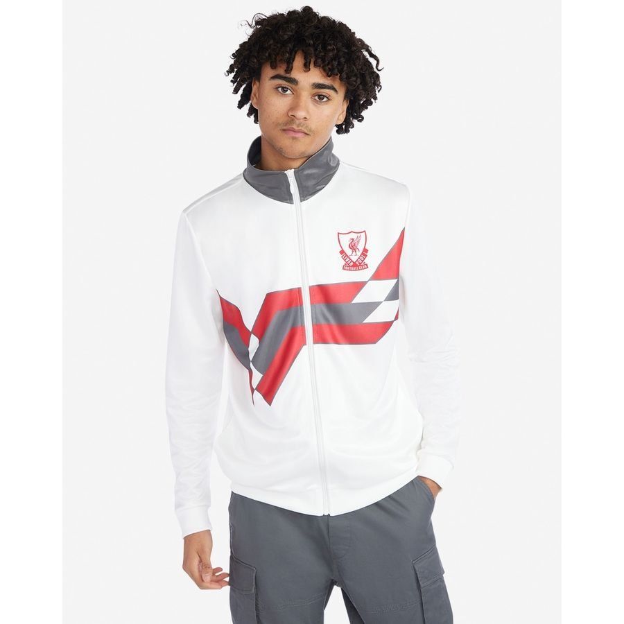 Liverpool Track Jacke 89 - Weiß Liverpool Track Jacke 89 - Weiß von Liverpool FC