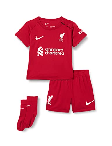 FC Liverpool, Unisex Ausrüstung, Saison 2022/23 Offizielle Heimtrikot, 6-9 Months (70-75 cm) von Liverpool FC